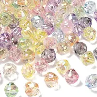 UV Plated Transparent Acrylic Beads