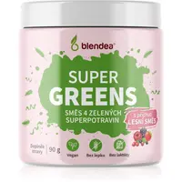 Blendea Supergreens prášek na přípravu nápoje pro detoxikaci Forest Fruits 90 g