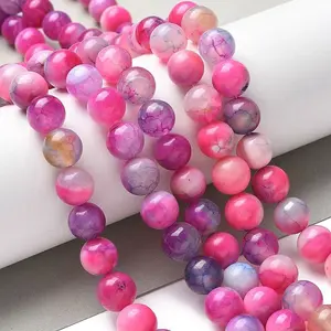 Natural Agate Beads Strands