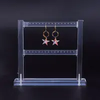 Organic Glass Earring Displays