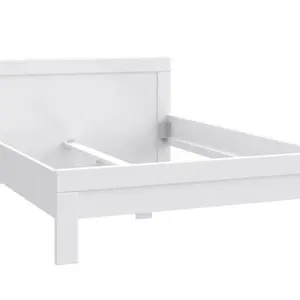 Dětská postel snow 140x200 cm - bílá