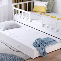 Prístelka k posteli pure - biela