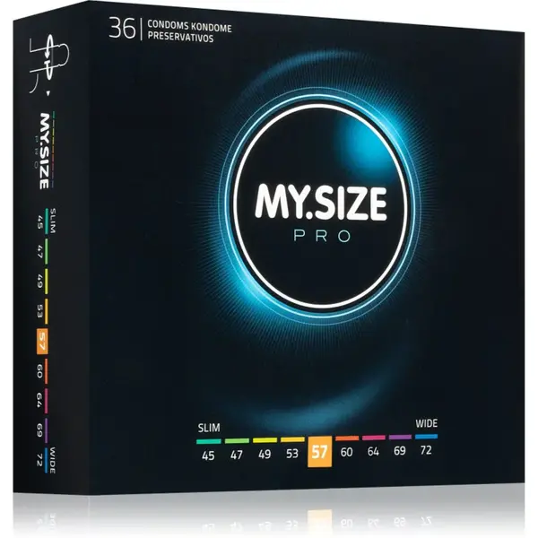 MY.SIZE 57 mm Pro kondómy 36 ks