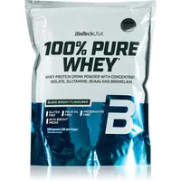 BioTechUSA 100% Pure Whey syrovátkový protein příchuť Black Biscuit 1000 g