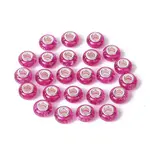 Rondelle Resin European Beads
