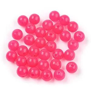 Opaque Plastic Beads