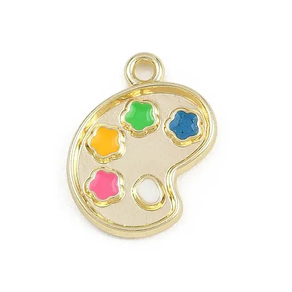 Alloy Enamel Pendants
