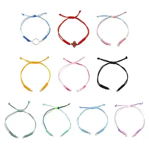 10Pcs Adjustable Nylon Thread Bracelets Making