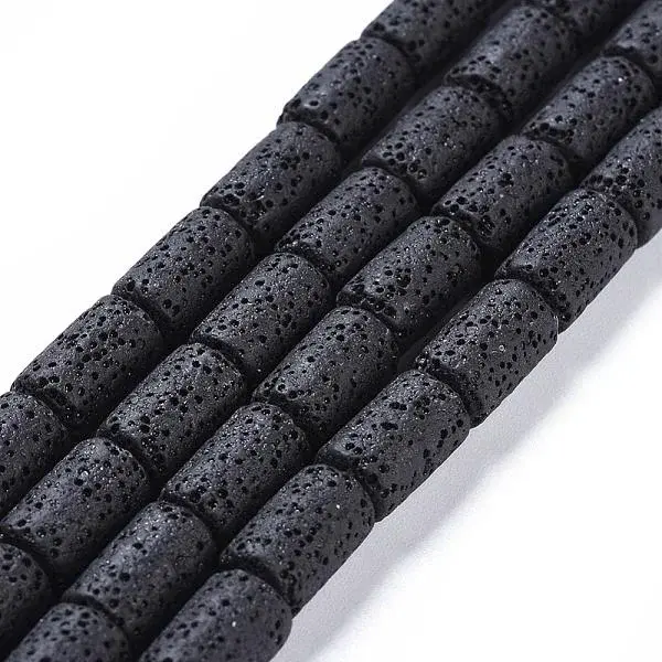 Natural Lava Rock Beads Strands