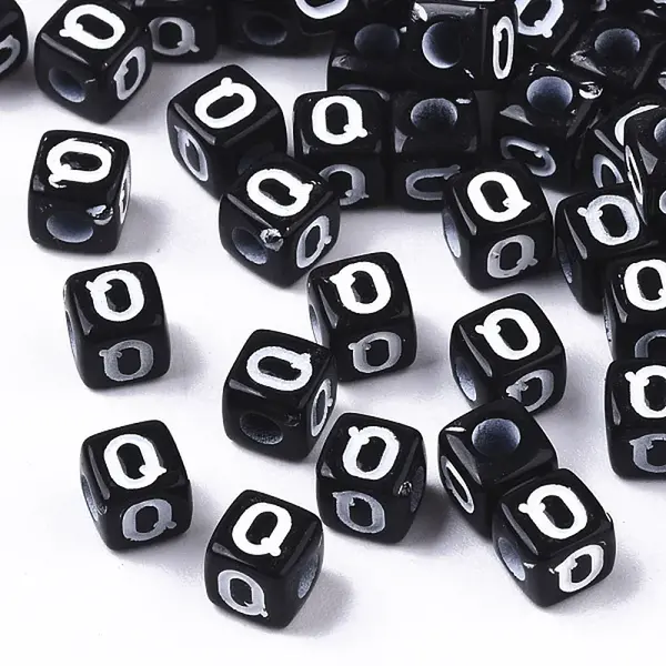 Opaque Acrylic Beads