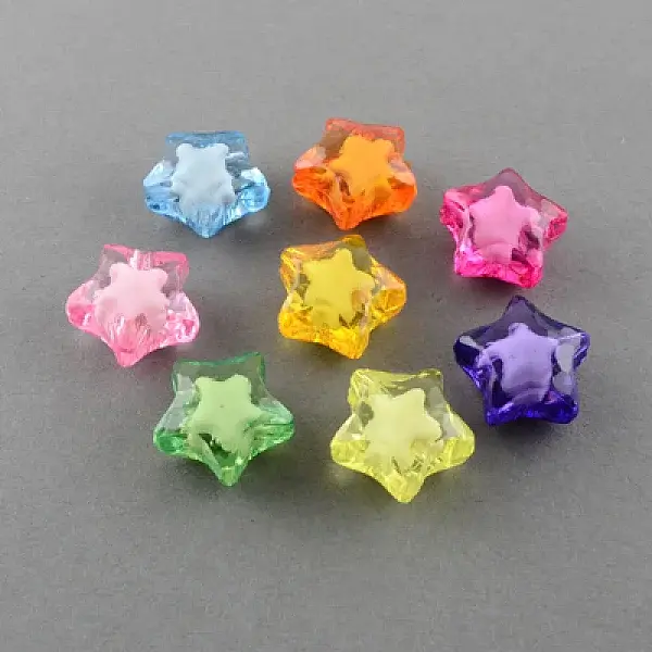 Transparent Acrylic Beads