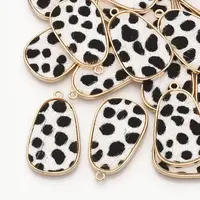 Eco-Friendly Cowhide Leather Pendants
