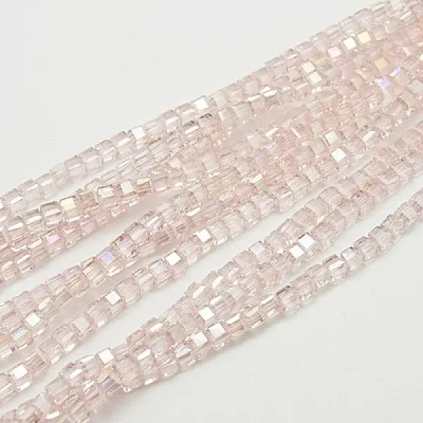 Electroplate Glass Beads Strands