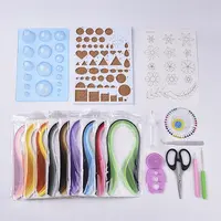 DIY Paper Quilling Strips Sets: Random Color Paper Quilling Strips