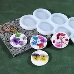 Flat Round DIY Silicone Molds