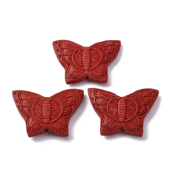 Cinnabar Beads