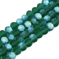 Transparent Glass Beads Strands
