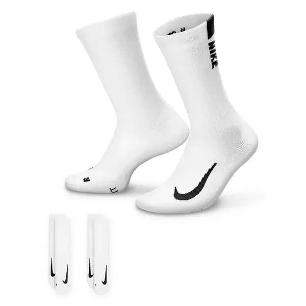 Nike Multiplier Crew Sock (2 Pairs) XL