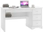 Zásuvkový psací stůl ballerina - bílá