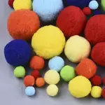 DIY Doll Craft Polyester High-elastic Pom Pom Ball