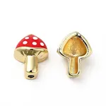Rack Plating Brass Enamel Beads