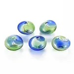 Transparent Handmade Blown Glass Globe Beads