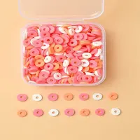 20G 4 Colors Handmade Polymer Clay Beads