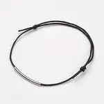 Waxed Cotton Cord Bracelets