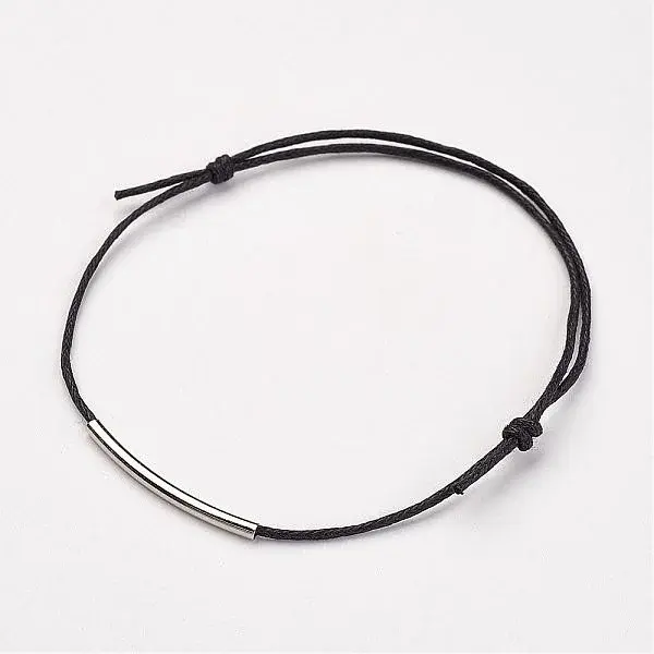 Waxed Cotton Cord Bracelets