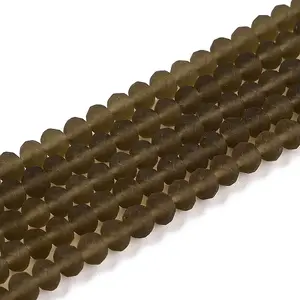 Transparent Glass Beads Strands