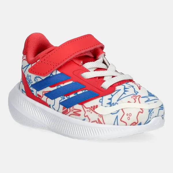 Dětské tenisky adidas RUNFALCON DINO červená barva, JP6168