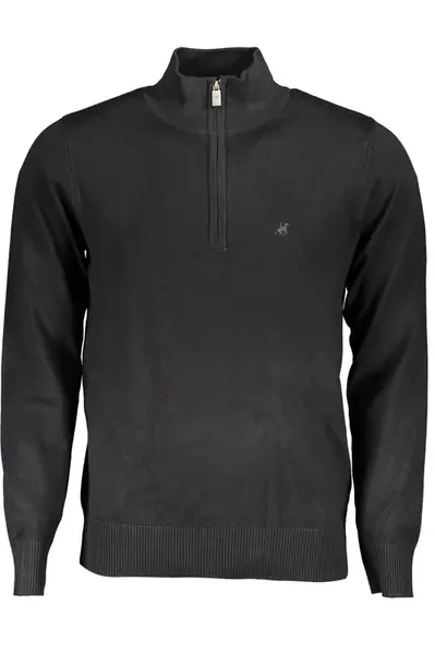 Pánský černý svetr US Grand Polo