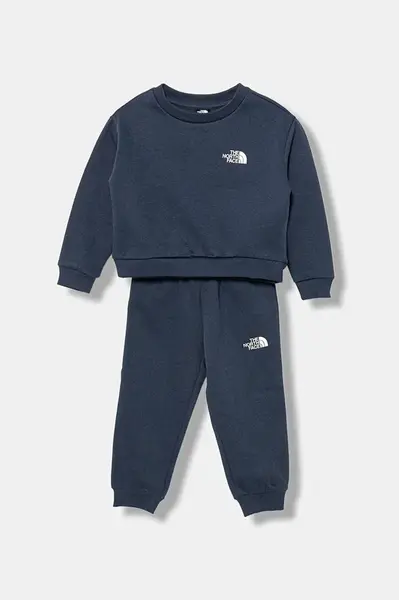 Dětská tepláková souprava The North Face KID SIMPLE DOME FLEECE SET tmavomodrá barva, NF0A8EFM8K21