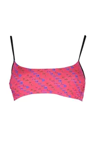 Červený vrchní díl bikin KARL LAGERFELD