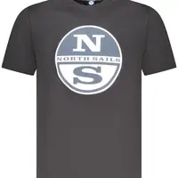 NORTH SAILS SHORT SLEEVE T-SHIRT MEN BLACK