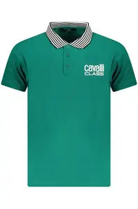Cavalli Class pánské polo triko zelené