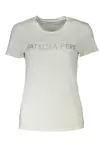 Bílé tričko s krátkým rukávem Patrizia Pepe