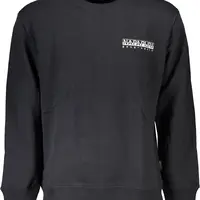 Černá mikina Napapijri bez zipu