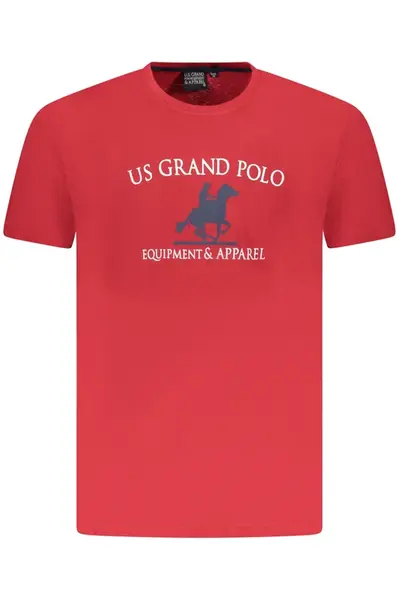 Pánské triko US Grand Polo červené
