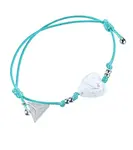 Lampglas Elegantní náramek Pearl Symphony s perlou Lampglas s ryzím stříbrem BLH2