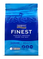 FISH4DOGS Granule velké pro dospělé psy Finest sardinka se sladkými bramborami 1,5 kg, 1+