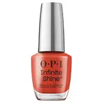 OPI Lak na nehty s gelovým efektem Infinite Shine (Gel-Like Lacquer) 15 ml Knock 'Em Red
