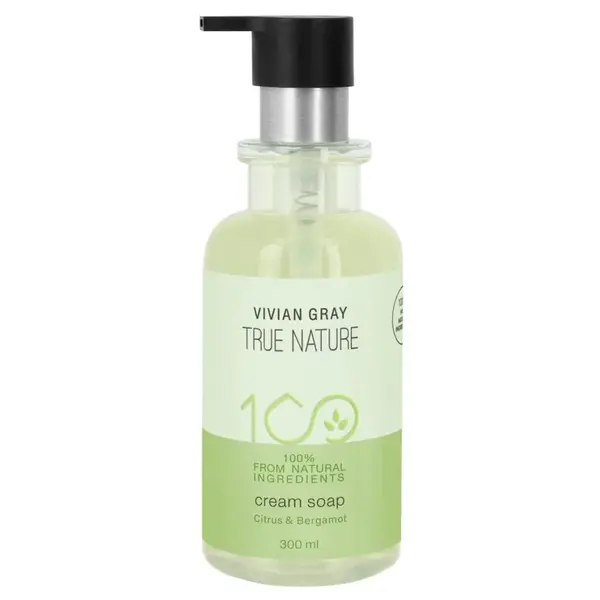 Vivian Gray Krémové tekuté mýdlo True Nature Citrus & Bergamot (Cream Soap) 300 ml