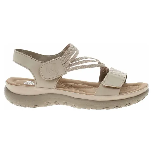 Dámské sandály Rieker 64870-62 beige 37
