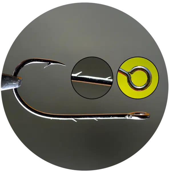Redbass háček spinning cheburashka hooks 825 sickle 10 ks - 2