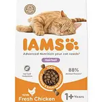 Iams Cat Adult Hairball Chicken 2kg