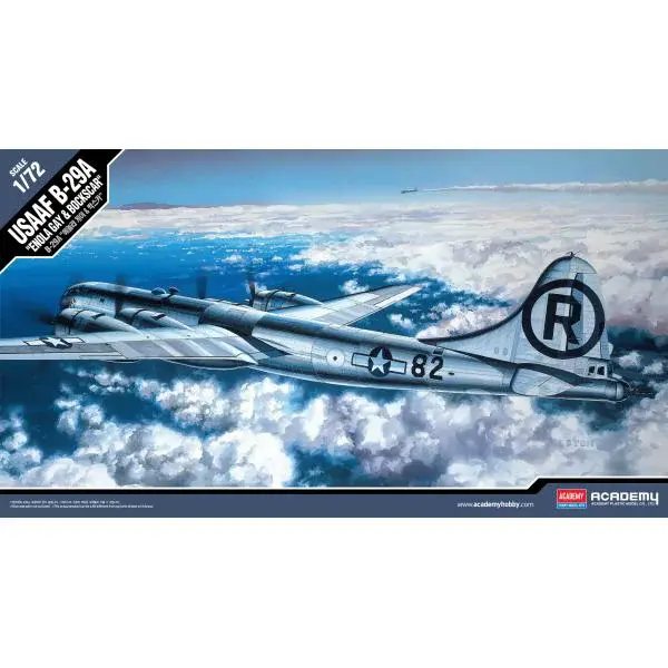 Model Kit letadlo 12528 - B-29A "ENOLA GAY & BOCKSCAR" (1:72)