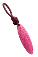 Hračka pes Zeppelin maxi plovoucí z TPR růžová Kiwi