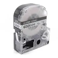 Epson LK-2TBN, ST6KW, C53S652004, 6mm x 9m, černý tisk / průhledný podklad, kompatibilní páska