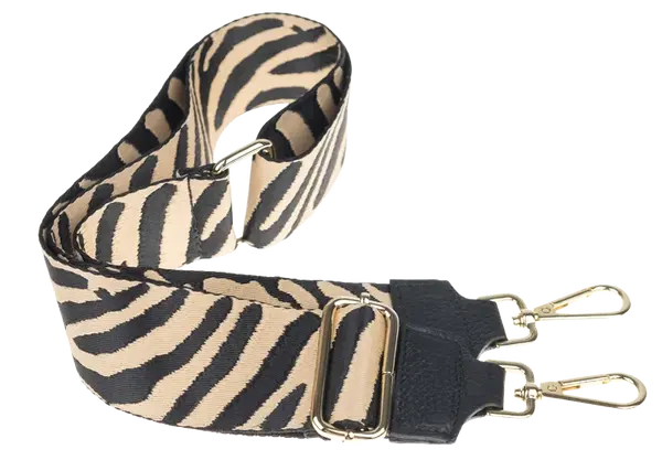 NovaKabelka.cz Látkový přídavný popruh costole beige